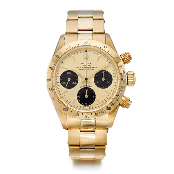 Gold Rolex Daytona Watch